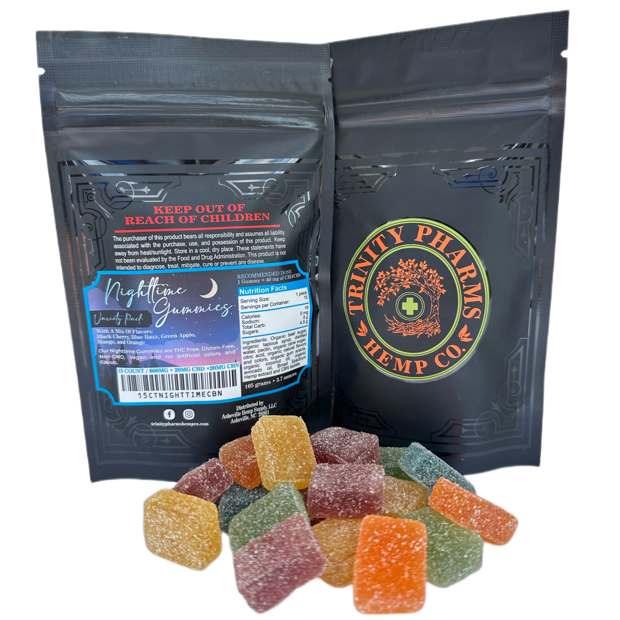 Trinity Pharms Daytime & Nighttime Gummies