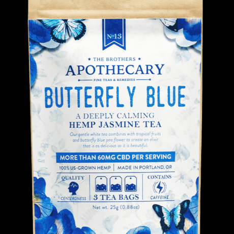 Brothers Apothecary CBD Tea-Butterfly Blue