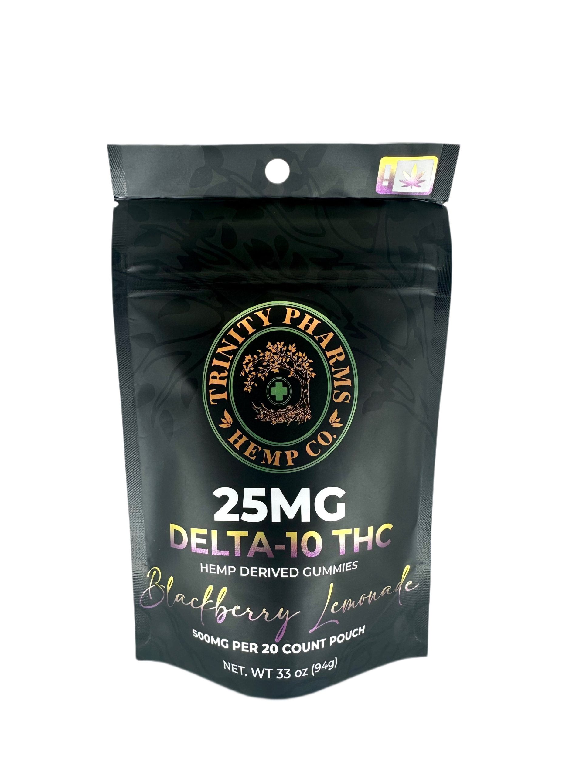 Trinity Pharms Hemp Derived D10 25 mg Gummies