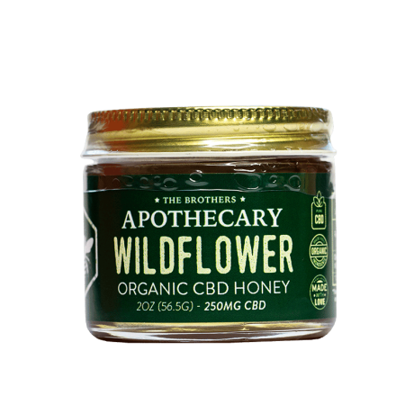 Brothers Apothecary CBD Honey 2oz Jar