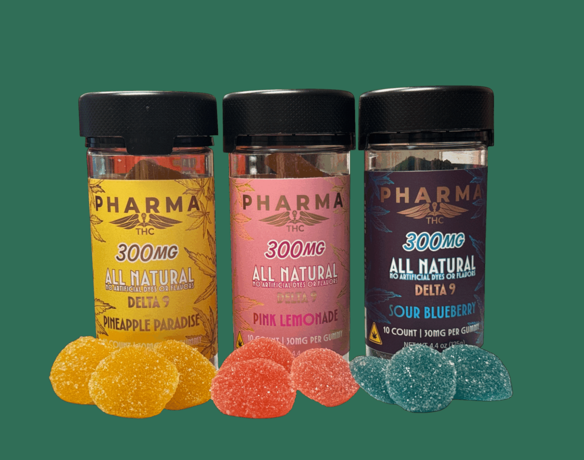 Pharma Hemp Derived D9 30mg Gummies