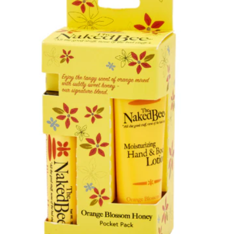 The Naked Bee Orange Blossom Honey Pocket Pack
