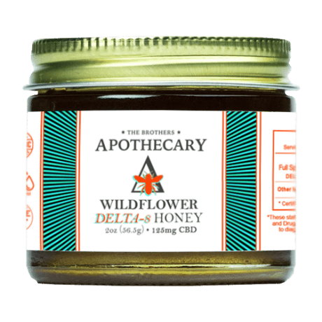 Brothers Apothecary Hemp Derived D8 Wildflower Honey 2oz Jar