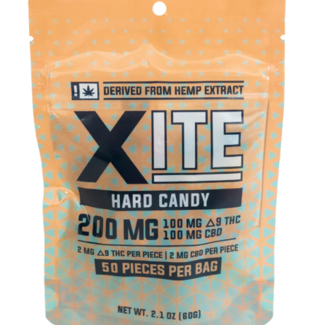 X-ITE 2MG D9 Hard Candies