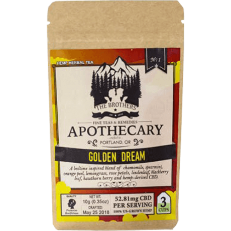Brothers Apothecary CBD Tea-Golden Dream