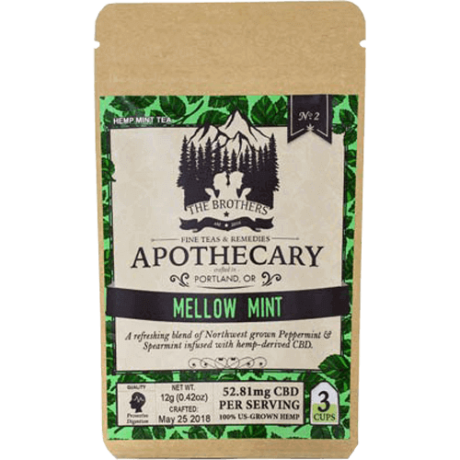 Brothers Apothecary CBD Tea-Mellow Mint